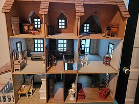 Franklin Dollhouse all rooms