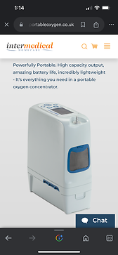 Rove 6 portable oxygen machine 